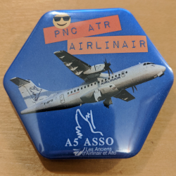 Badge Métal PNC ATR Airlinair